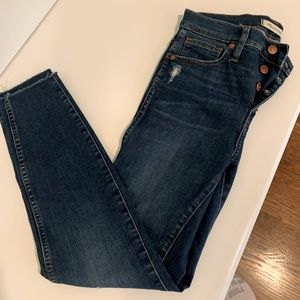 Madewell 10 inch Skinny Jeans